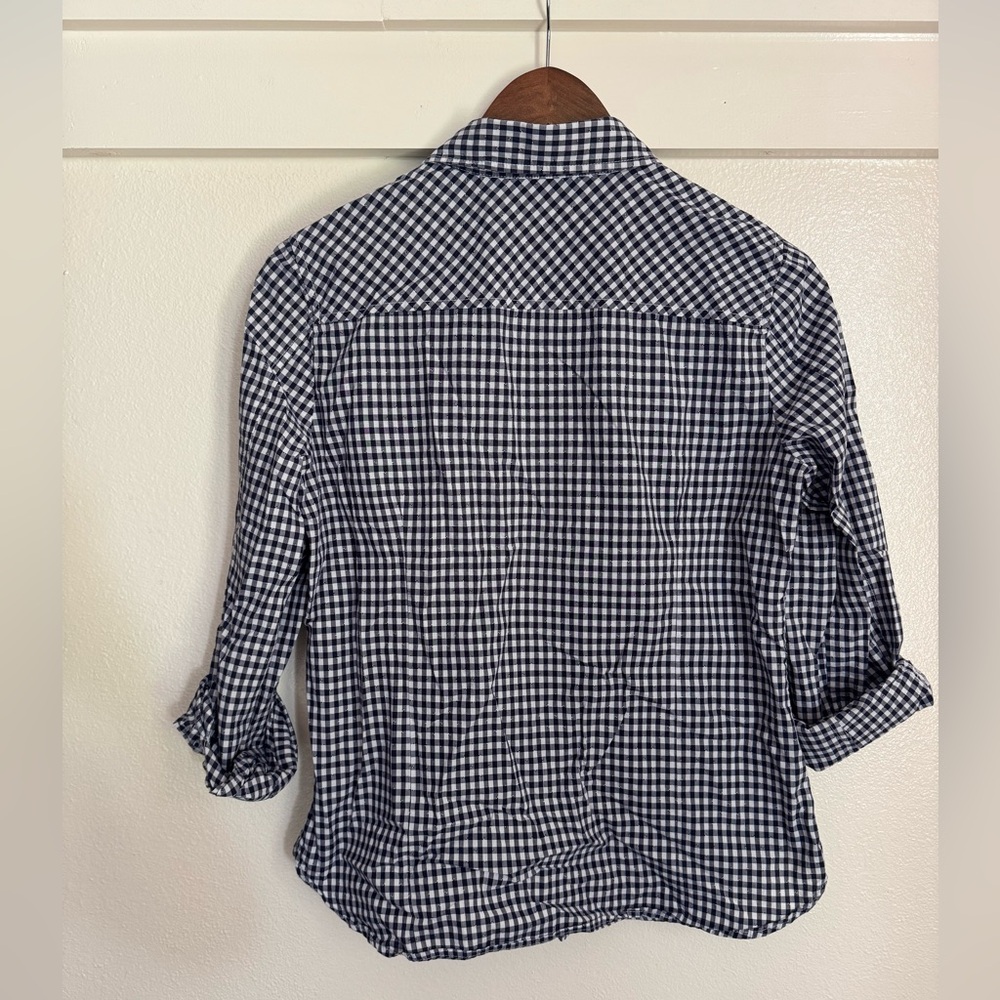 Tommy Hilfiger Gingham Button-Down Shirt Size Small - Picture 7 of 11